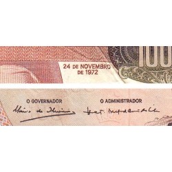 Angola - Pick 101 - 100 escudos - Série FX - 24/11/1972 - Etat : TB-
