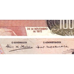 Angola - Pick 101 - 100 escudos - Série LN - 24/11/1972 - Etat : TB+