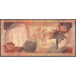 Angola - Pick 101 - 100 escudos - Série OT - 24/11/1972 - Etat : B
