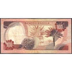 Angola - Pick 101 - 100 escudos - Série PI - 24/11/1972 - Etat : TB-
