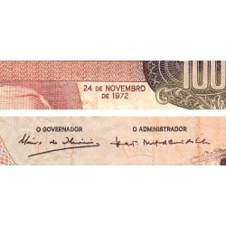 Angola - Pick 101 - 100 escudos - Série QU - 24/11/1972 - Etat : B