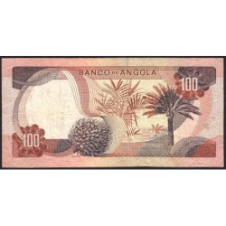Angola - Pick 101 - 100 escudos - Série YL - 24/11/1972 - Etat : TB-