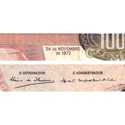 Angola - Pick 101 - 100 escudos - Série YL - 24/11/1972 - Etat : TB-