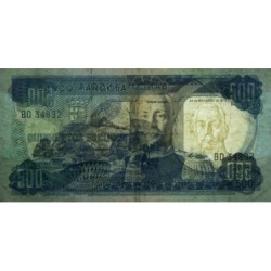 Angola - Pick 102 - 500 escudos - Série BD - 24/11/1972 - Etat : TB