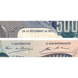 Angola - Pick 102 - 500 escudos - Série KZ - 24/11/1972 - Etat : TB