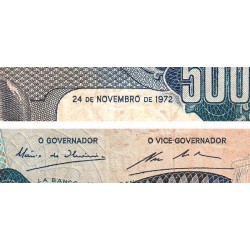 Angola - Pick 102 - 500 escudos - Série OY - 24/11/1972 - Etat : TB