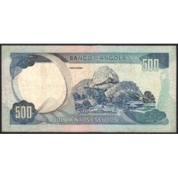 Angola - Pick 102 - 500 escudos - Série TG - 24/11/1972 - Etat : TB-