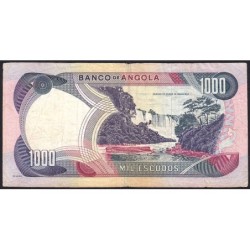 Angola - Pick 103 - 1'000 escudos - Série BR - 24/11/1972 - Etat : TB+