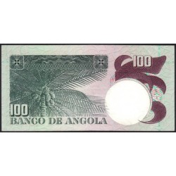 Angola - Pick 106 - 100 escudos - Série GG - 10/06/1973 - Etat : TTB