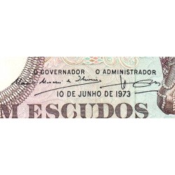 Angola - Pick 106 - 100 escudos - Série GG - 10/06/1973 - Etat : TTB