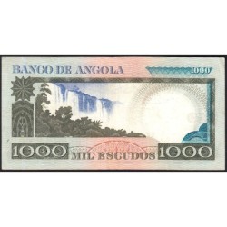 Angola - Pick 108_2 - 1'000 escudos - Série AE - 10/06/1973 - Etat : TTB
