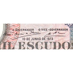 Angola - Pick 108_2 - 1'000 escudos - Série AP - 10/06/1973 - Etat : TTB