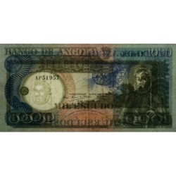Angola - Pick 108_2 - 1'000 escudos - Série AP - 10/06/1973 - Etat : TTB