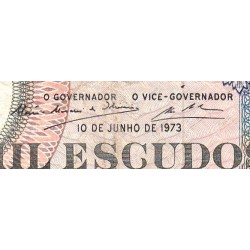 Angola - Pick 108_2 - 1'000 escudos - Série AR - 10/06/1973 - Etat : B