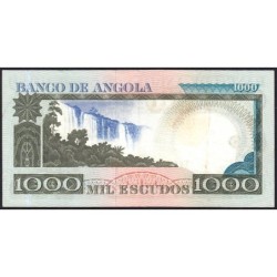 Angola - Pick 108_2 - 1'000 escudos - Série AZ - 10/06/1973 - Etat : TTB