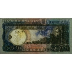 Angola - Pick 108_2 - 1'000 escudos - Série AZ - 10/06/1973 - Etat : TTB