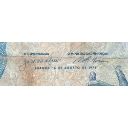 Angola - Pick 116 - 500 kwanzas - Série B/A - 14/08/1979 - Etat : TB