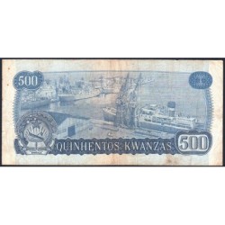 Angola - Pick 116 - 500 kwanzas - Série H/A - 14/08/1979 - Etat : TB+