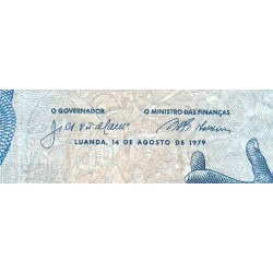 Angola - Pick 116 - 500 kwanzas - Série L/A - 14/08/1979 - Etat : TB+
