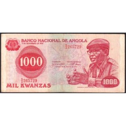Angola - Pick 117 - 1'000 kwanzas - Série S/A - 14/08/1979 - Etat : TB+