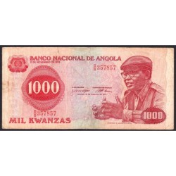 Angola - Pick 117 - 1'000 kwanzas - Série B/B - 14/08/1979 - Etat : TB