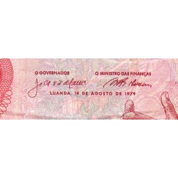 Angola - Pick 117 - 1'000 kwanzas - Série C/B - 14/08/1979 - Etat : TB