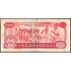 Angola - Pick 117 - 1'000 kwanzas - Série F/B - 14/08/1979 - Etat : TB
