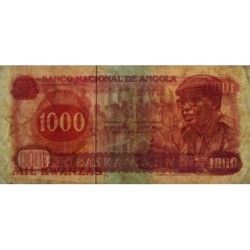 Angola - Pick 117 - 1'000 kwanzas - Série K/B - 14/08/1979 - Etat : TB+