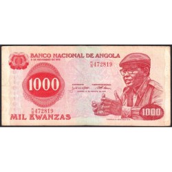 Angola - Pick 117 - 1'000 kwanzas - Série K/B - 14/08/1979 - Etat : TTB-