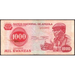 Angola - Pick 117 - 1'000 kwanzas - Série L/B - 14/08/1979 - Etat : TB