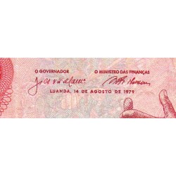 Angola - Pick 117 - 1'000 kwanzas - Série L/B - 14/08/1979 - Etat : TB