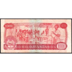 Angola - Pick 117 - 1'000 kwanzas - Série L/B - 14/08/1979 - Etat : TB-