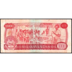 Angola - Pick 117 - 1'000 kwanzas - Série N/B - 14/08/1979 - Etat : TB+