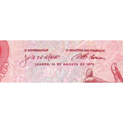 Angola - Pick 117 - 1'000 kwanzas - Série N/B - 14/08/1979 - Etat : TB+