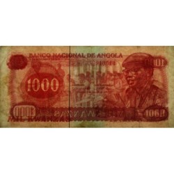Angola - Pick 117 - 1'000 kwanzas - Série N/B - 14/08/1979 - Etat : TTB