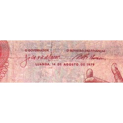Angola - Pick 117 - 1'000 kwanzas - Série N/B - 14/08/1979 - Etat : TB