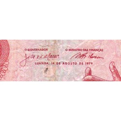 Angola - Pick 117 - 1'000 kwanzas - Série O/B - 14/08/1979 - Etat : TB-