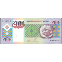 Angola - Pick 148a - 200 kwanzas - Série MI - 11/1999 - Etat : TTB