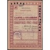 Chauffage - Charbon - Catégorie A - 1947 - Saint-Maur (94) - Etat : TTB+
