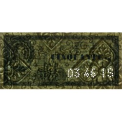 50 kg Papiers et cartons en l'état - 03/1946 - Code IS - Série EE - Etat : SUP+