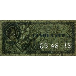 50 kg Papiers et cartons en l'état - 09/1946 - Code IS - Série EE - Etat : SUP+