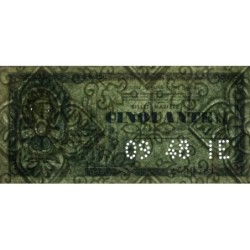 50 kg Papiers et cartons - 09/1948 - Code IE - Série EE - Etat : TB+