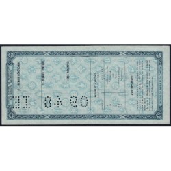 100 kg Papiers et cartons - 09/1948 - Code IE - Série EF - Etat : TTB