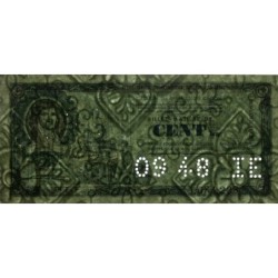 100 kg Papiers et cartons - 09/1948 - Code IE - Série EF - Etat : TTB