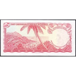 Caraïbes Est - Montserrat - Pick 13m - 1 dollar - Série C4 - 1983 - Etat : NEUF