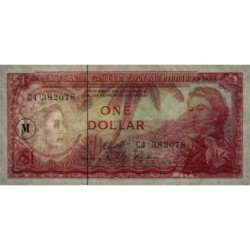 Caraïbes Est - Montserrat - Pick 13m - 1 dollar - Série C4 - 1983 - Etat : NEUF