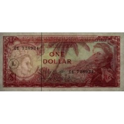 Caraïbes Est - Sainte Lucie - Pick 13l - 1 dollar - Série C1 - 1983 - Etat : NEUF