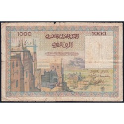 Maroc - Pick 47_1 - 1'000 francs - Série M.3 - 19/04/1951 - Etat : B