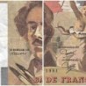 F 69-05 - 1980 - 100 francs - Delacroix - Série P.49 - Etat : TB