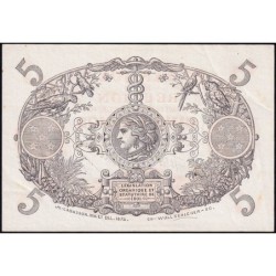 La Réunion - Pick 14_7 - 5 francs - Série P.143 - 1938 - Etat : SUP+